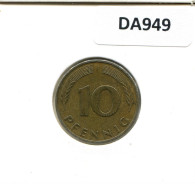 10 PFENNIG 1989 F BRD ALEMANIA Moneda GERMANY #DA949.E.A - 10 Pfennig
