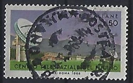 Italy 1968  Satellitenstation Auf Der Piana Del Fucino (o) Mi.1290 - 1961-70: Used