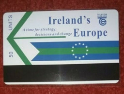 RARE Ireland Telecom Eireann IMI 50u Carte D'appel - Ireland