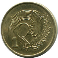 1 CENTS 1983 ZYPERN CYPRUS Münze #AP328.D.A - Chypre