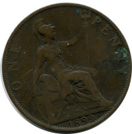 PENNY 1899 UK GRANDE-BRETAGNE GREAT BRITAIN Pièce #AZ791.F.A - D. 1 Penny
