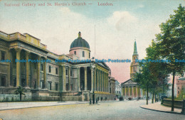 R029672 National Gallery And St. Martins Church. London. Empire - Andere & Zonder Classificatie