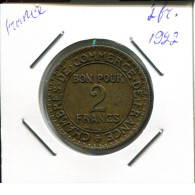 2 FRANCS 1922 FRANCE French Coin #AN779.U.A - 2 Francs