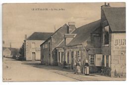 D 41 Cpa Le Gue Du Loir  La Grande Rue Pub: Chocolat Menier Dubonnet  Byrrh Cafe Restaurant N0173 - Autres & Non Classés