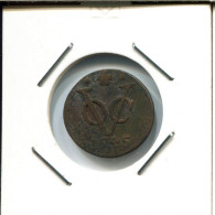 1745 HOLLAND VOC DUIT NETHERLANDS INDIES NEW YORK COLONIAL PENNY #VOC2549.7.U.A - Indes Néerlandaises