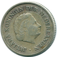 1/4 GULDEN 1962 ANTILLAS NEERLANDESAS PLATA Colonial Moneda #NL11153.4.E.A - Antilles Néerlandaises