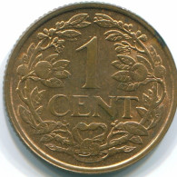 1 CENT 1968 ANTILLES NÉERLANDAISES Bronze Fish Colonial Pièce #S10812.F.A - Antilles Néerlandaises