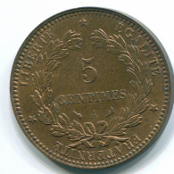 5 CENTIMES 1897 A FRANCE Coin CERES UNC #FR1118.38.U.A - 5 Centimes