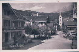 Lenk I. S. BE, Dorfplatz, Hotel Zum Hirschen (148) - Lenk Im Simmental