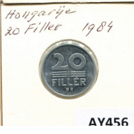 20 FILLER 1984 HONGRIE HUNGARY Pièce #AY456.F.A - Hungría