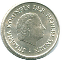 1/4 GULDEN 1967 NETHERLANDS ANTILLES SILVER Colonial Coin #NL11434.4.U.A - Antilles Néerlandaises