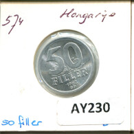 50 FILLER 1982 HUNGARY Coin #AY230.2.U.A - Hongarije