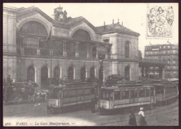 PARIS LA GARE MONTPARNASSE - Stations With Trains