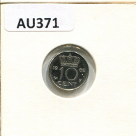 10 CENT 1969 NIEDERLANDE NETHERLANDS Münze #AU371.D.A - 1948-1980 : Juliana