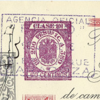 España 1946 LETRA DE CAMBIO — Timbre Fiscal 10ª Clase 60 Cts Y Sello Especial Móvil— Timbrología - Revenue Stamps