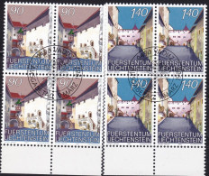 Liechtenstein, 1987, 919/20, Used Oo,  Freimarken: Schloss Vaduz. - Used Stamps