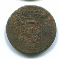 2 CENTS 1834 SUMATRA NETHERLANDS EAST INDIES Colonial Coin #S11832.U.A - Indes Néerlandaises