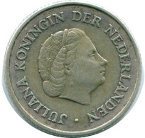 1/4 GULDEN 1962 ANTILLAS NEERLANDESAS PLATA Colonial Moneda #NL11165.4.E.A - Antilles Néerlandaises