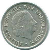 1/10 GULDEN 1966 NETHERLANDS ANTILLES SILVER Colonial Coin #NL12718.3.U.A - Netherlands Antilles