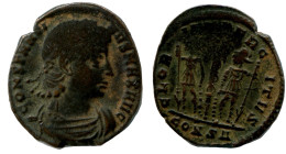 CONSTANTINE I CONSTANTINOPLE FROM THE ROYAL ONTARIO MUSEUM #ANC10805.14.U.A - The Christian Empire (307 AD To 363 AD)