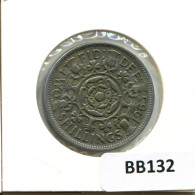 2 SHILLINGS 1963 UK GREAT BRITAIN Coin #BB132.U.A - J. 1 Florin / 2 Shillings