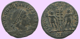 LATE ROMAN IMPERIO Moneda Antiguo Auténtico Roman Moneda 3g/17mm #ANT2389.14.E.A - The End Of Empire (363 AD Tot 476 AD)