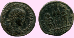 CONSTANTINE I Auténtico Original Romano ANTIGUOBronze Moneda #ANC12250.12.E.A - The Christian Empire (307 AD Tot 363 AD)