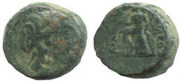 Auténtico Original GRIEGO ANTIGUO Moneda 3.7g/13mm #NNN1468.9.E.A - Griechische Münzen