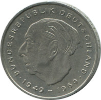 2 DM 1974 J BRD ALEMANIA Moneda GERMANY #DE10373.5.E.A - 2 Marcos