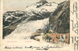 SUISSE  RHONEGLETFCHER  Glacier Suisse  Furkapoft - Autres & Non Classés