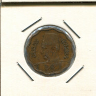 10 MILLIEMES 1943 EGYPT Islamic Coin #AS167.U.A - Egipto