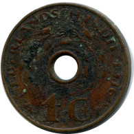 1 CENT 1936 NIEDERLANDE OSTINDIEN Münze #AZ108.D.A - Niederländisch-Indien