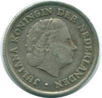 1/10 GULDEN 1966 NETHERLANDS ANTILLES SILVER Colonial Coin #NL12921.3.U.A - Netherlands Antilles