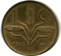 1 CENTAVO 1963 MEXICO Coin #AH398.5.U.A - Mexique