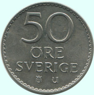 50 ORE 1963 SUÈDE SWEDEN Pièce #AC715.2.F.A - Suède