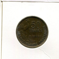 50 FRANCS 1953 FRANCIA FRANCE Moneda #AK938.E.A - 50 Francs