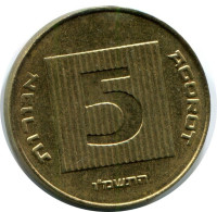 5 AGOROT 1987 ISRAEL Coin #AH883.U.A - Israel