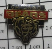 811J Pin's Pins / Beau Et Rare / SPORTS / FOOTBALL AMERICAIN EQUIPE CHICAGO BEARS - Fútbol