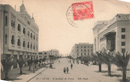 TUNISIE - Sfax - Vue Sur L'Avenue De Paris - N D Phot - Vue Générale - Animé - Carte Postale - Tunesië