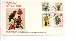 FIJI FDC 1972 FLORE - Other & Unclassified