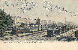 ALLEMAGNE  MAGDEBURG   La Gare - Maagdenburg