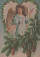 ANGEL CHRISTMAS Holidays Vintage Postcard CPSM #PAH976.A - Angeli