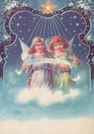 ANGE NOËL Vintage Carte Postale CPSM #PAH861.A - Anges