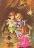 ANGEL CHRISTMAS Holidays Vintage Postcard CPSM #PAH220.A - Angeli