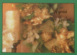 ANGEL CHRISTMAS Holidays Vintage Postcard CPSM #PAH034.A - Anges