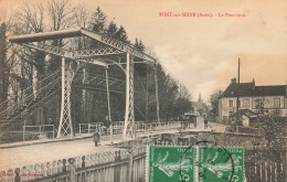 PONT SUR SEINE - Le Pont Levis. - Andere & Zonder Classificatie