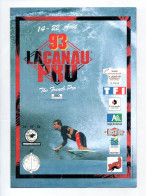 PROGRAMME . SPORT . LACANAU . GIRONDE . " LACANAU PRO " . COMPÉTITION DE SURF - Réf. N°374F - - Programma's