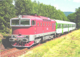 Train, Railway, Locomotive 754 068-9 - Treinen
