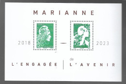 France 2024 -  Yv N° 158 ** - Bloc De 2 TP Marianne L'engagée Et De L'avenir - Ongebruikt