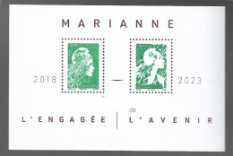 France 2024 -  Yv N° 158 ** - Bloc De 2 TP Marianne L'engagée Et De L'avenir - Nuevos